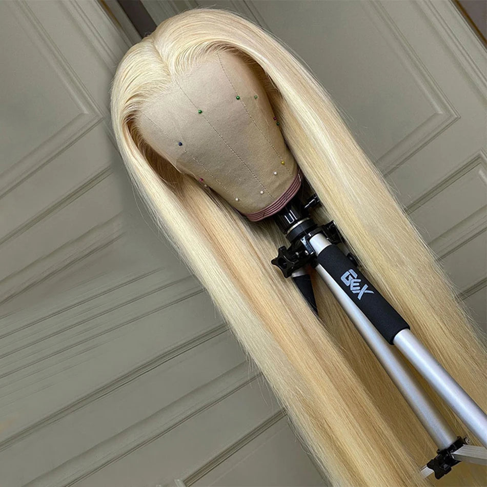 613 Blonde HD Transparent Lace Frontal Human Hair Wigs Tuneful 613 Malaysian Bone Straight 13x4 13x6 Lace Front Human Hair Wigs