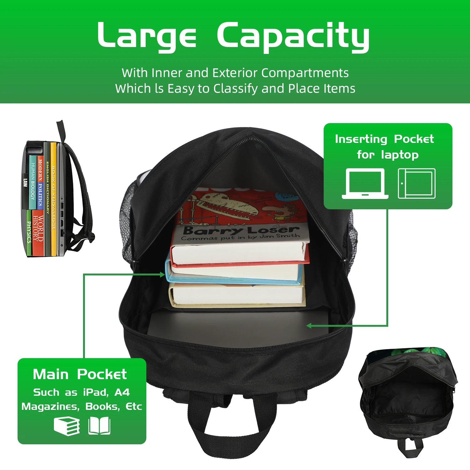 Kids 3Pcs Set Backpack Football Star Student School Shoulder Bag Pencil Bags Ronaldo Bookbag CR Rucksack Best Gift