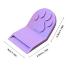 Cute Cat Paw Pet Food Can Opener with Anti Slip Handle, Kitchen Tool for Safe Manual Can Opening Kitchen Tool for Cans Lid
