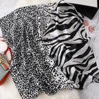 Spring Scarf Women's Luxury Design Polyester Material Smooth Scarf Soft Shawl Beach