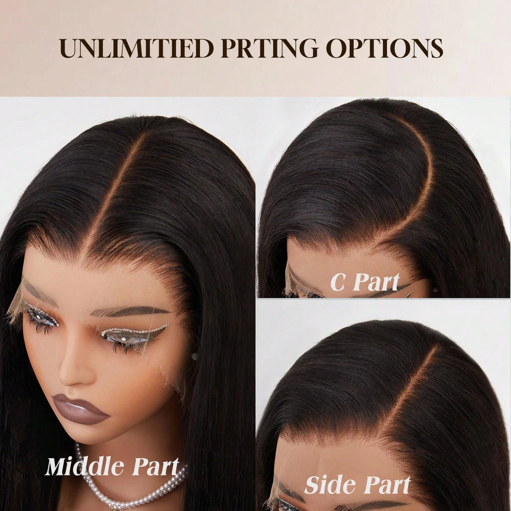 Straight Lace Front Wigs Human Hair 13X6 Hd Lace Frontal Wig 13X4 Bone Straight Human Hair Wigs Hair Accessories For Women