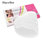 50/100pcs Disposable Shield Haircut Face Shield Eyes Protective Cover Shower Makeup Shields Masks Hairdress Tools Salon