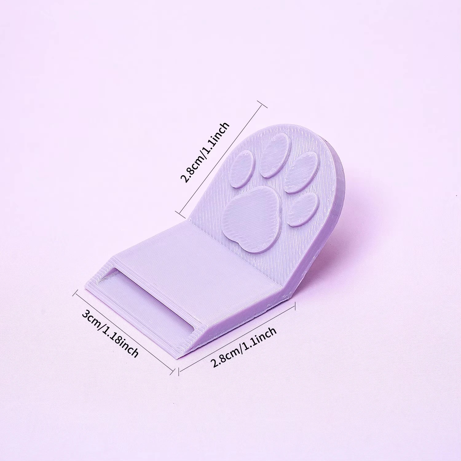 3D Printed Creative Cat Paw Shaped Pet Food Can Opener, Multifunctional Portable Cat Food Can Opener, Safe and Easy to Grip