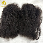 10-16Inch Natural 4C Afro Kinky Curly Bulk Human Hair Extensions No Weft Brazilian Remy Bulk for Locs Braiding Hair