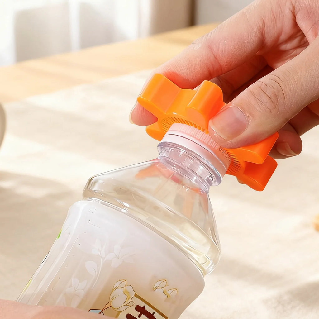 Rotating Bottle Opener Multi-function Bottle Cap Opener Easy Open Home Creative Bottle Opener for Elderly Seniors Weak Hands