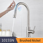 Smart Touch Kitchen Faucets Crane For Sensor Kitchen Water Tap Sink Mixer Rotate Touch Faucet Sensor Water Mixer KH-1015