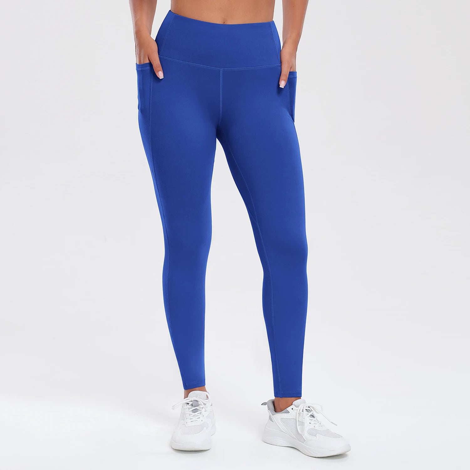 Women Yoga Pants with Pockets Butt Lifting Tummy Control Sports Leggings High Waist Fitness Tights Gym Clothing Sportswer