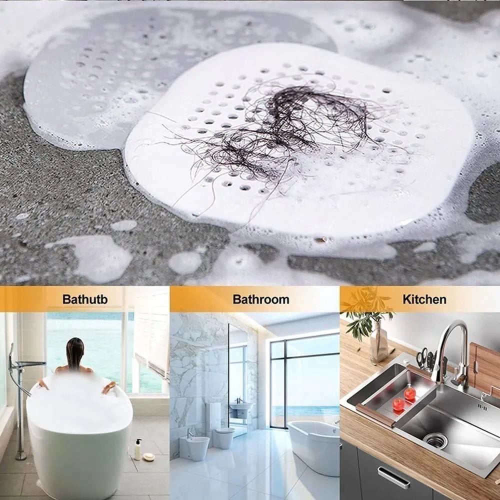 Kitchen Sink Filter Strainer Shower Drain Hair Catchers Hair Stoppers Sink Mesh Bathtub Trough Filter Bathroom Accessories