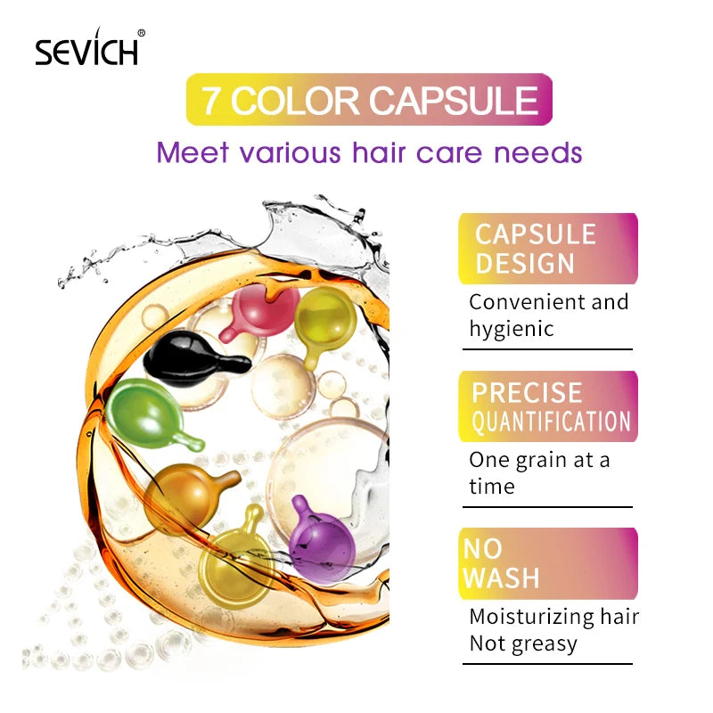 Mix Hair Vitamin Capsule Fast Repairing Maltreated Frizzy Hair Silky Moisturizing Hair Oil  Nourishing Keratin Complex Serum Oil