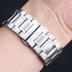 Stainless Steel Band 12mm 14mm 16mm 18mm 20mm 21mm22mm24mm for Seiko for Tissot Watch Strap Metal Replace Men Business WristBelt