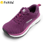 FitVille Women'S Wide Toe Box Shoes Breathable Extra Wide Running Shoe Lightweight For Swollen Feet With Cushioned Relief Pain