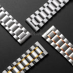 Stainless Steel Band 12mm 14mm 16mm 18mm 20mm 21mm22mm24mm for Seiko for Tissot Watch Strap Metal Replace Men Business WristBelt