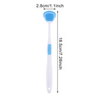 1/5PCS Tongue Scraper Soft Silicone Cleaning Tongue Toothbrush Oral Cleaner Brush Mouth Fresh Breath Scraping Hygiene Care Tools