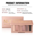 Eyeshadow Palette Long-Lasting Eye Makeup Rich Pigment Neutral Shades Blendable Color Matte Nudes Eyeshadow Palette Woman Makeup