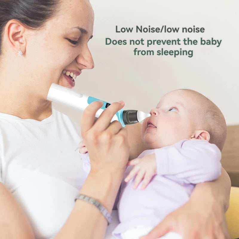 2025 New Pattern Baby Electric Nasal Aspirator Charging Version Newborn Baby Nasal Aspirator Suck Out Prevent Nasal Congestion