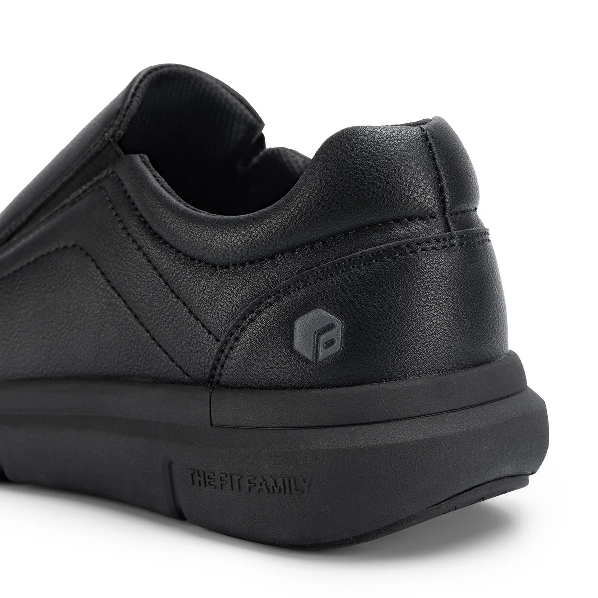 Fitville Men'S Shoes Wide Width Leather Slip-On Casual Shoes Lightweight For Swollen Feet With Arch Support Pain Relief