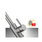 Kitchen Faucet Flexible Pull Out 2 Modes Nozzle Hot Cold Water Mixer Tap Deck Mounted Sprayer and Stream SUS 304 Faucets