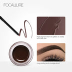 Focallure Eyebrow Gel Waterproof Liquid Eyebrow Cream Eye Cosmetics Long Lasting Eye Brow Makeup Set Plus Brush
