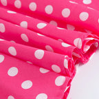 LPATTERN Girls' Vintage Rockabilly Dress Party Retro Polka Dot Floral Pattern A-line Dresses Pleated Skirt Knee-Length for 4-10Y
