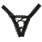 Sexy G-String Lingerie Thongs For Women Lace Flowers Hollow Out Low Waist Underwear Panties T-Back Intimates Cotton Lingerie