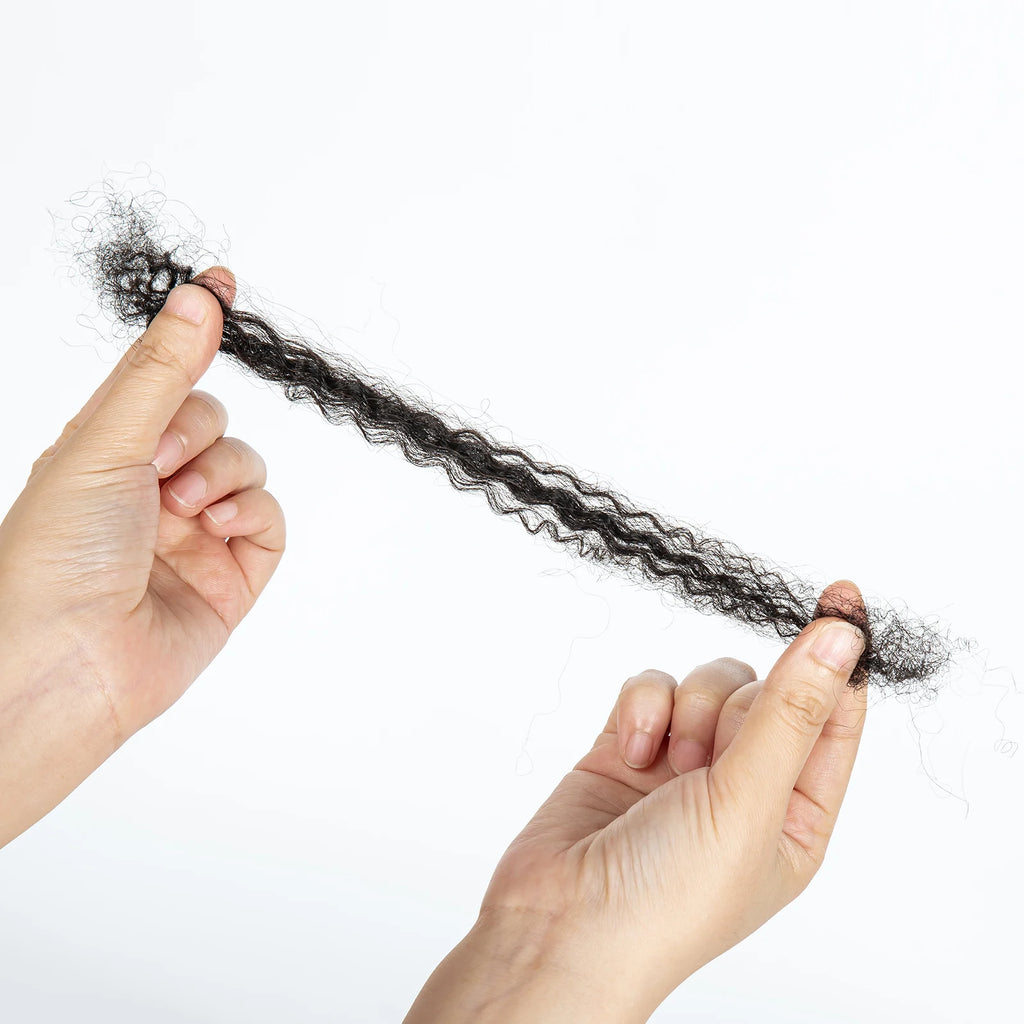 10-16Inch Natural 4C Afro Kinky Curly Bulk Human Hair Extensions No Weft Brazilian Remy Bulk for Locs Braiding Hair