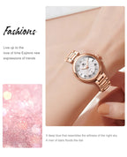 OLEVS 5608 Women Fashion Watch Stainless Steel Calendar Night Light Watch Original Brand Elegant Women Quartz Watch Reloj Mujer