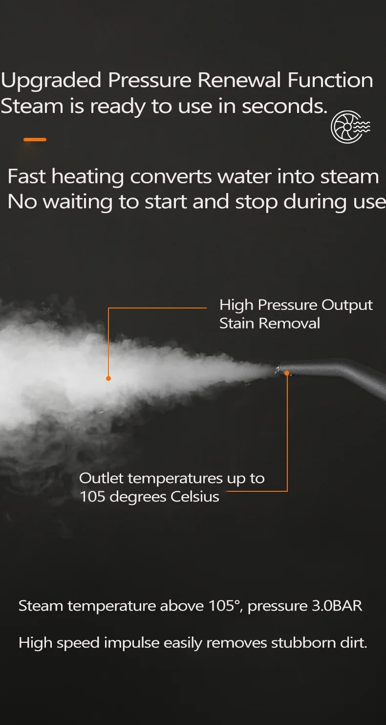 High-Pressure And High-Temperature Steam Cleaning Machine Small Household air Conditioner Cleaning Multifunctional Cleaning