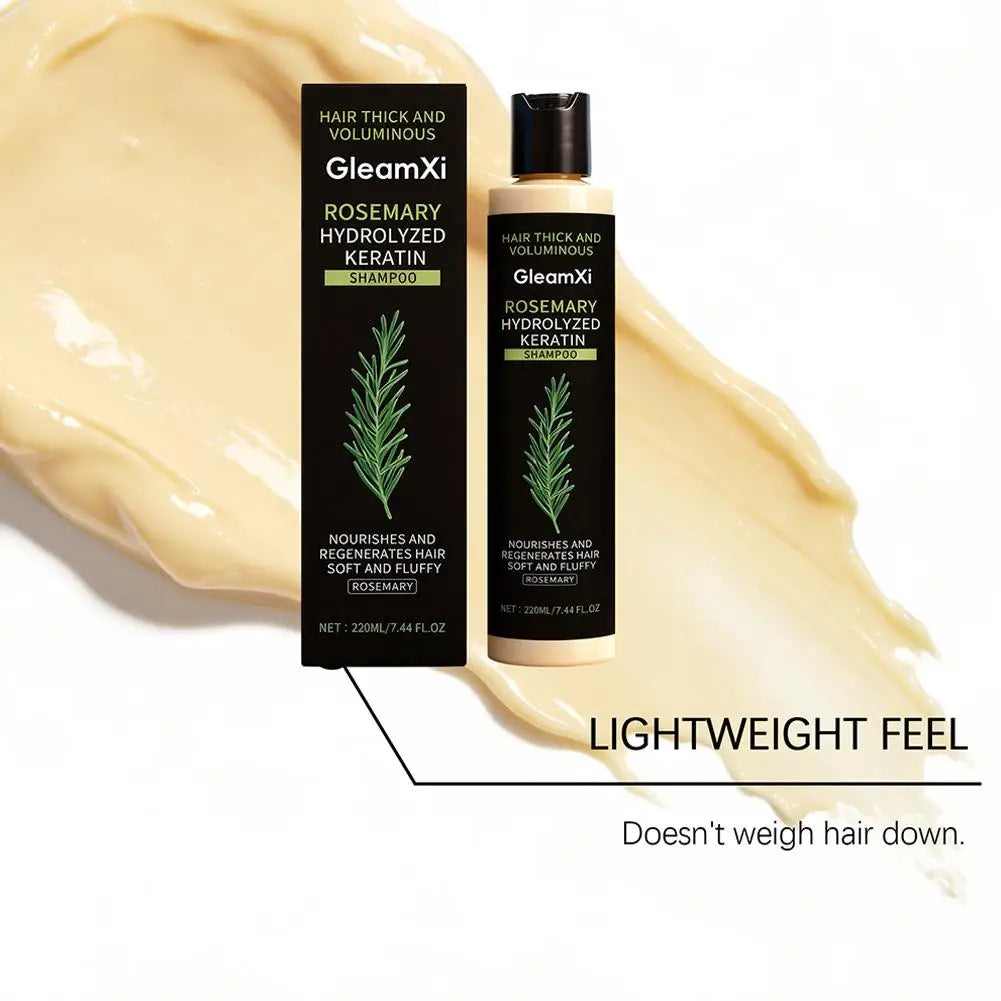 Rosemary Hair Growth Shampoo Organic Rosemary Oil for Hair Growth, Natural Anti Loss Thickening Shampoo for Thinning Hair