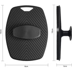 Oval Shaped Silicone Shower Brush for Gentle Exfoliation, Easy To Clean & Rinse
