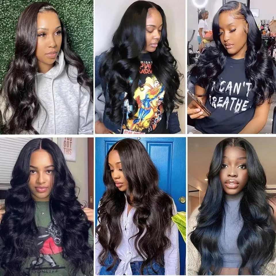 30 40 Long Body Wave Bundles Human Hair 8-40 Inch Brazilian Raw Unprocessed Raw Virgin Human Hair Wavy 2/3/4 Bundles