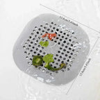 1/4pcs Shower Drain Plug Hair Catcher Stopper Kitchen Sink Strainer Sewer Silicone Bathroom Floor Bathtub Water Filter Home Tool