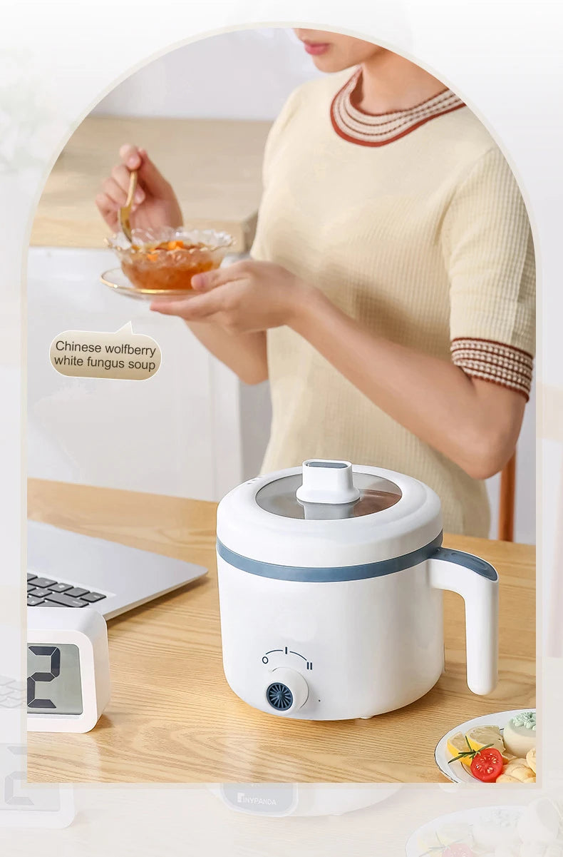 Electric Rice Cooker Single Double Layer Intelligent Automatic Home Mini  Kitchen Cooker 220V/EU Plug MultiCooker Steamed Rice P
