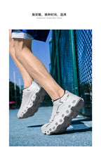 Men's Running Shoes Jogging Breathable Mesh Cushioning Non-Slip Outdoor Luxury Shoes Couple Trainer Race Sneakers Off-road Shoes