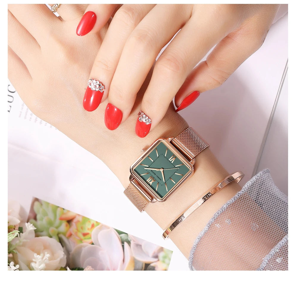 Miyota 2035 Quartz Machine Core Luxurious Top Brand Original Wrist Watch High Quality Fashion Women's Sports Dropshipping Watch