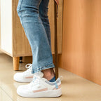 Premium Beech Wood Magnetic Shoe Horn 55cm - Luxury Design, Magnetic Adsorption, Ideal for Elderly, Pregnant, Home Use