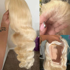 36 40 Inch 613 Honey Blonde Body Wave 250 Density 13x6 HD Lace Front Human Hair Wigs 13x4 HD Lace Frontal Wig for black women