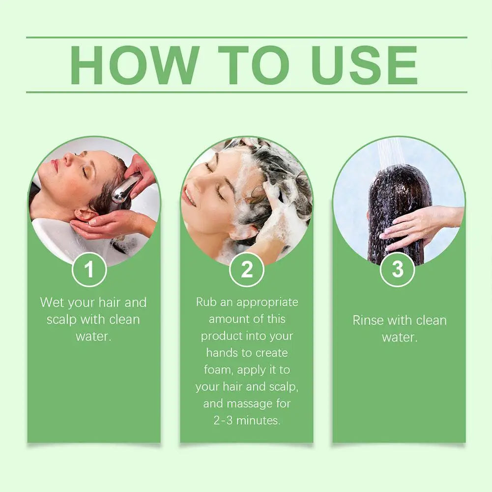100ML Rosemary Hair Shampoo Volumizing and Thickening Strengthening and Oil Control Nourishes and Repairs Hair Oil Adds Volume