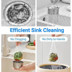 30-1000PCS Disposable Kitchen Sink Filter Mesh Sewer Garbage Filter Meal Residue Pool Mesh Bag Drainage Screen Sink Garbage Net
