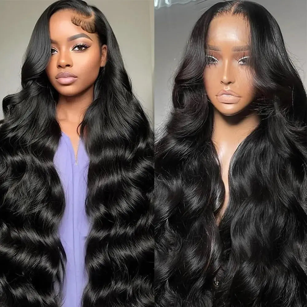 36 40 Inch Body Wave 13x6 HD Lace Frontal Wigs Human Hair 360 5x5 Closure Brazilian 13x4 Lace Front Preplucked Wig 200% Density