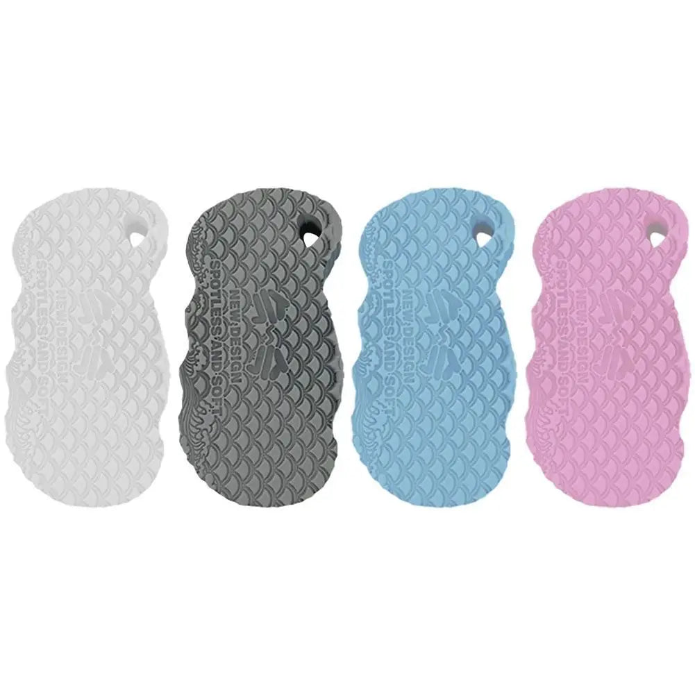 1/4Pcs 3D New Soft Sponge Body Scrubber Bath Exfoliating Scrub Sponge Super Soft Bath Body Bath Sponge Dead Skin Remover