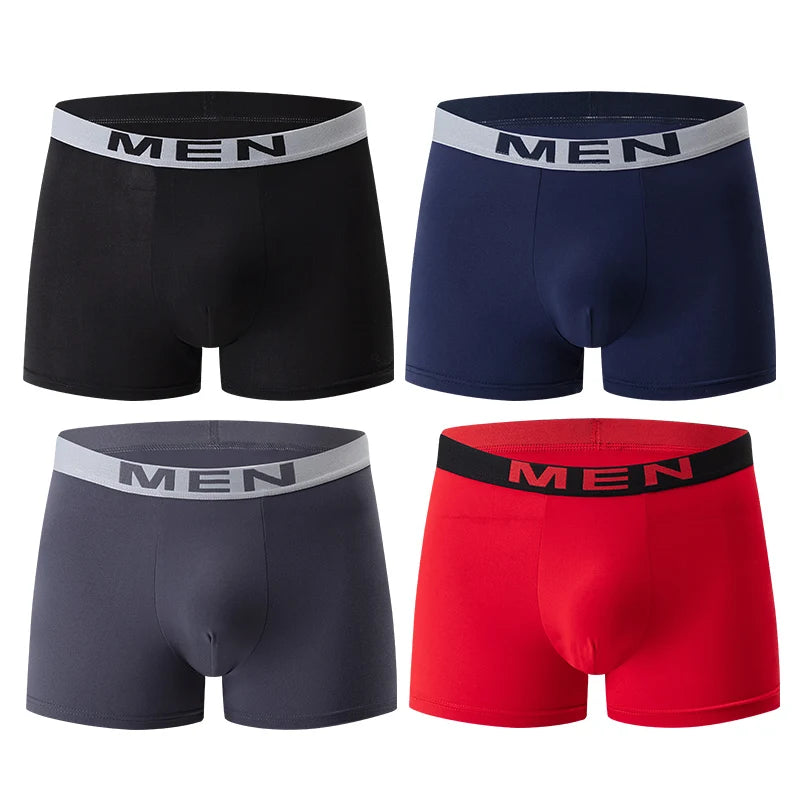 4/5/10Pcs Men's Fashionable Printed Multi-color Combination Underwear Shorts Youth Casual Sports Underwear Boxer Shorts Home Pan