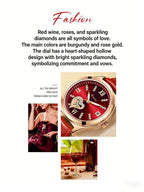 RUIXINE Fashion Woman Watches Waterproof Luminous Date Leather Quartz Wristwatch Elegant Dress Ladies Watch For Woman's Gift
