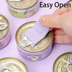 3D Printed Creative Cat Paw Shaped Pet Food Can Opener, Multifunctional Portable Cat Food Can Opener, Safe and Easy to Grip