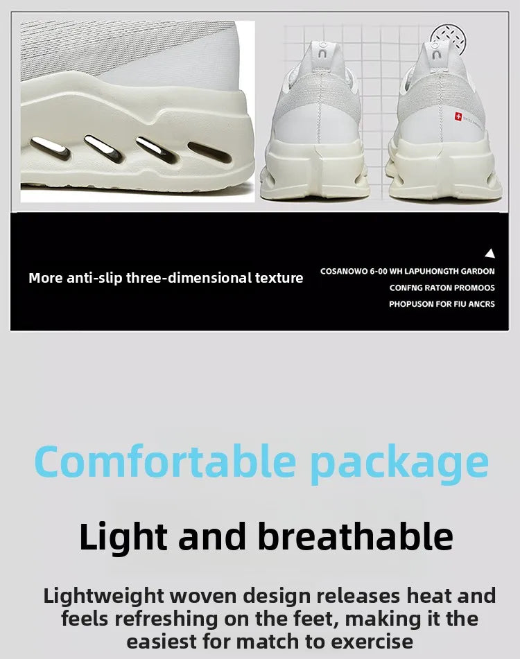 Men High Performance Running Shoes Light Cushion Marathon Ready Eco Breathable Mesh Non Slip Daily Outdoor Walking Sneakers