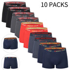 5/10 Piece Set Of Four Season Men's Casual Sports Underwear Comfortable Plus Size For Teenagers Cycling And Running Base Shorts