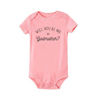 I Love My Mommy Daddy Auntie Baby Infant Romper Fashion Summer Short Sleeve Jumpsuit Toddler Girl Boy Bodysuits Clothes Gifts