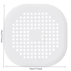 1pc Sink Anti Clogging Artifact Floor Drain Cover Bathroom Hair Filter Kitchen Sink Drain Hair Filter Mesh Cover TPR
