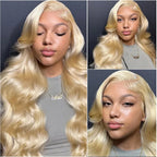 Honey Blonde 613 HD Lace Frontal Wig 13x6 Human Hair Body Wave Wigs for Women 36 Inch 200 Density Brazilian 13x4 Lace Front Wigs