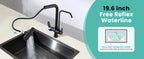 3 Way Pure Water Filter Kitchen Faucets Black Pull Out Filter Kitchen Sink Faucet Hot Cold Mixer Tap Pull Down Kitchen Faucet