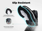 Fittington Extra Wide Walking Shoes For Men Breathable Large Size Non-slip Sport Sneakers For Flat Feet Heel Pain Relief